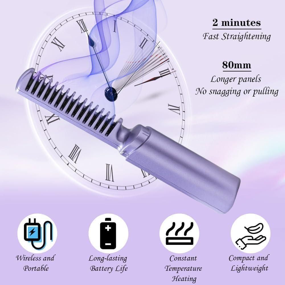 Portable & Rechargeable Mini Hair Straightener