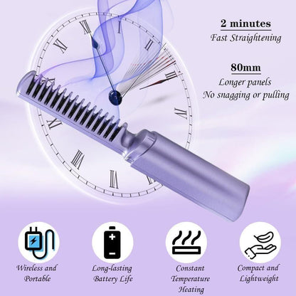 Portable & Rechargeable Mini Hair Straightener
