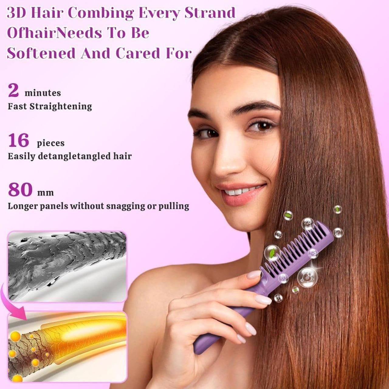 Portable & Rechargeable Mini Hair Straightener