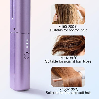 Portable & Rechargeable Mini Hair Straightener