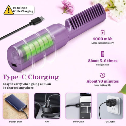 Portable & Rechargeable Mini Hair Straightener